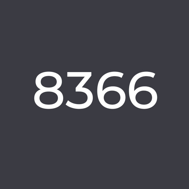 Чорний 8366