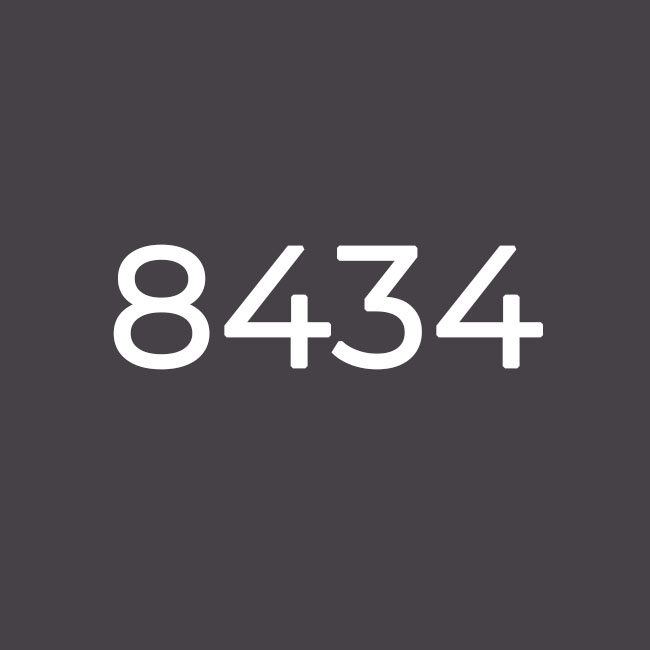 Сірий 8434