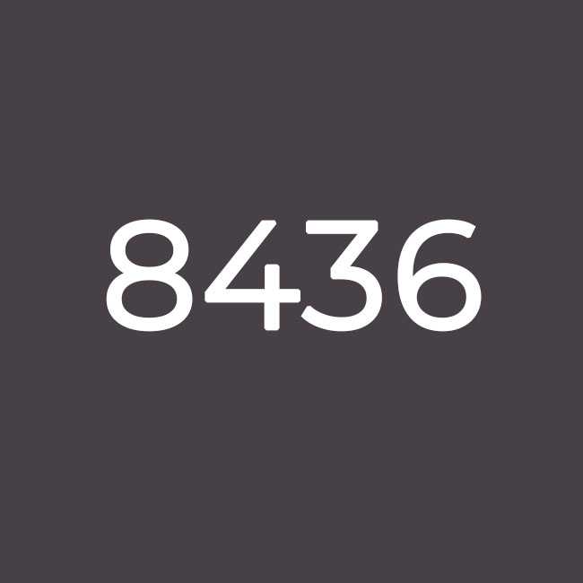 Сірий 8436